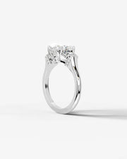 Viola (Pear) 14k White Gold 005