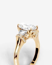 Viola (Pear) 14k Yellow Gold 006