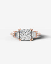 Viola (Princess) 14k Rose Gold 001