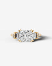 Viola (Princess) 14k Yellow Gold 001
