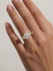 Viola (Round) 14k Yellow Gold 002