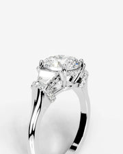 Viola (Round) 18k White Gold 006