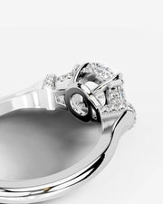 Viola (Round) Platinum 003