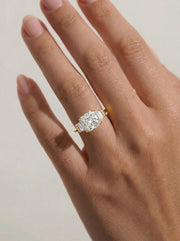 Viola (Radiant) 14k Yellow Gold 002