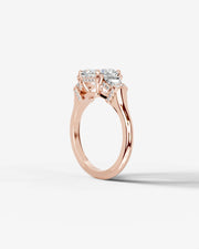 Viola (Radiant) 14k Rose Gold 005