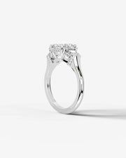 Viola (Radiant) 18k White Gold 005