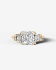 Viola (Radiant) 14k Yellow Gold 001