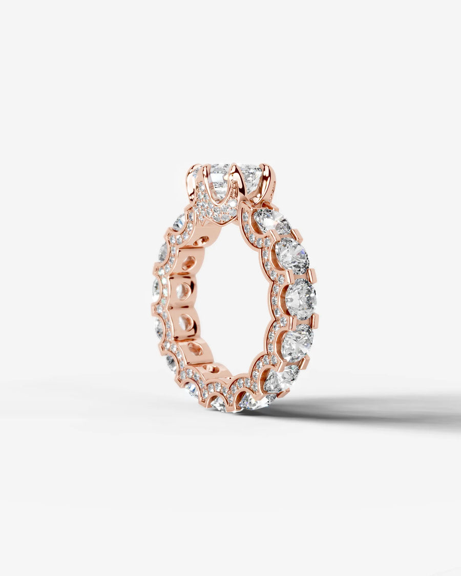 Woong (Asscher) 14k Rose Gold 004