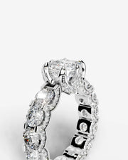Woong (Asscher) 18k White Gold 005
