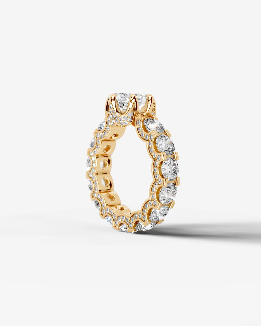 Woong (Elongated Cushion) 14k Yellow Gold 004