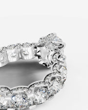 Woong (Elongated Cushion) 18k White Gold 002