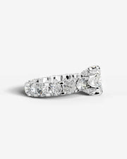 Woong (Elongated Cushion) Platinum 003