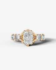 Woong (Elongated Cushion) 14k Yellow Gold 001