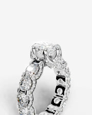 Woong (Elongated Radiant) 14k White Gold 005