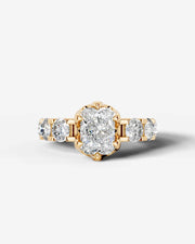 Woong (Elongated Radiant) 18k Yellow Gold 001