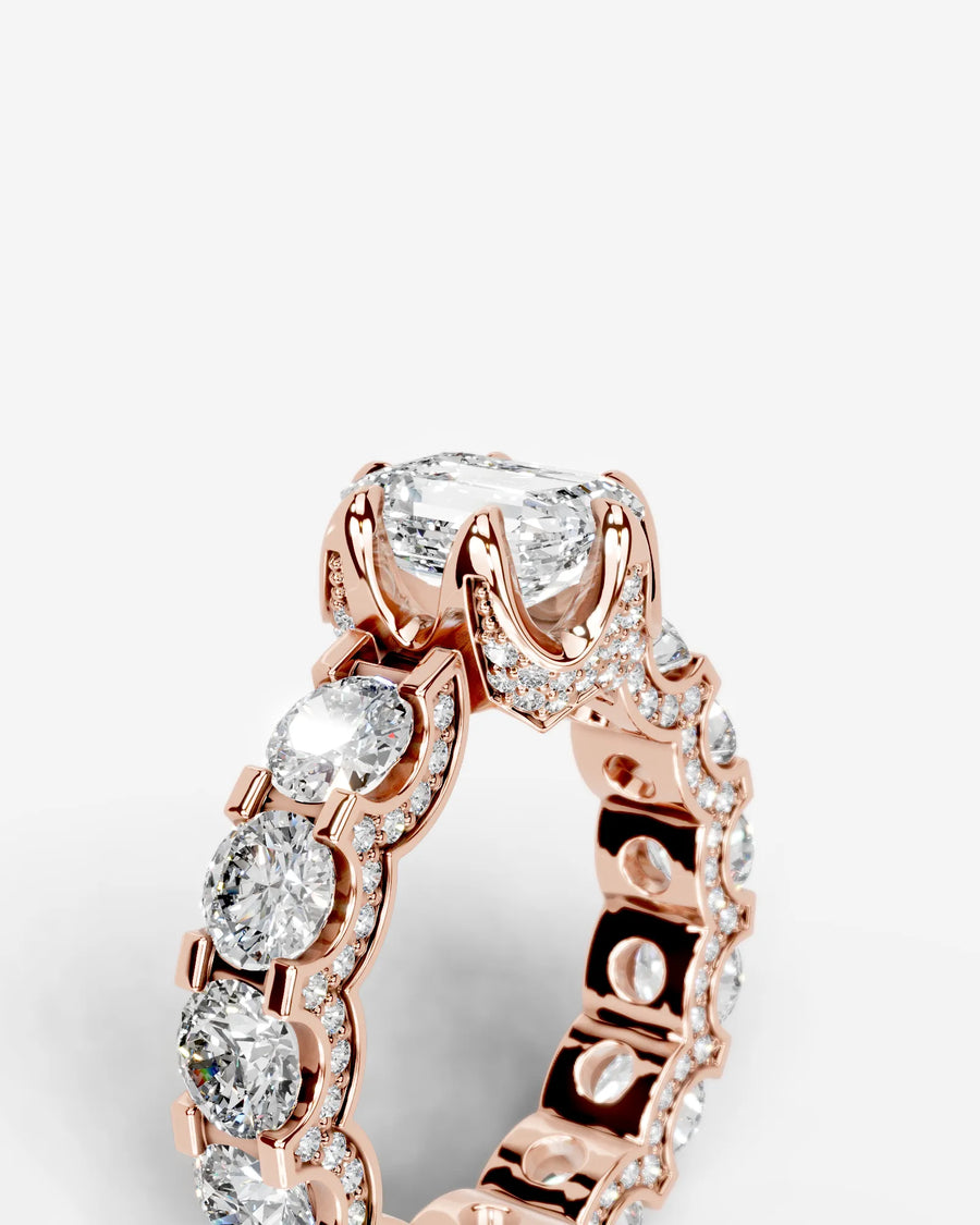 Woong (Emerald) 14k Rose Gold 005