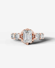 Woong (Emerald) 14k Rose Gold 001