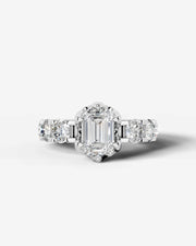 Woong (Emerald) 18k White Gold 001
