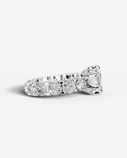 Woong (Emerald) 14k White Gold 003