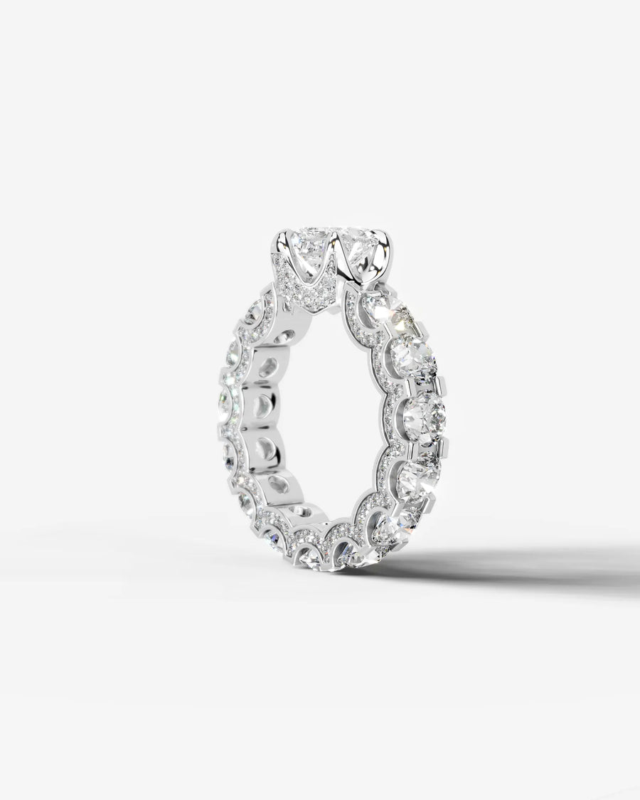 Woong (Heart) 14k White Gold 004