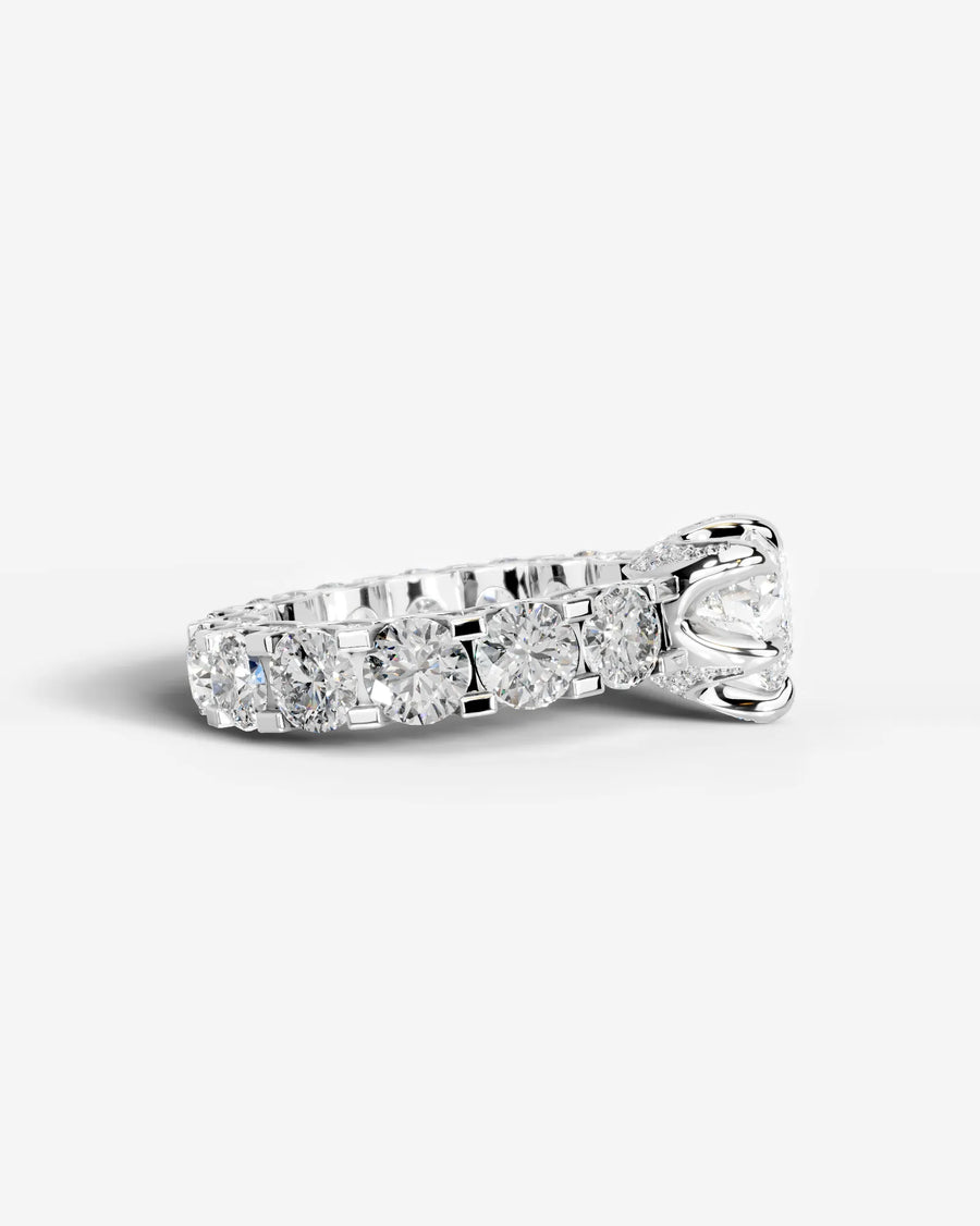 Woong (Heart) 14k White Gold 003
