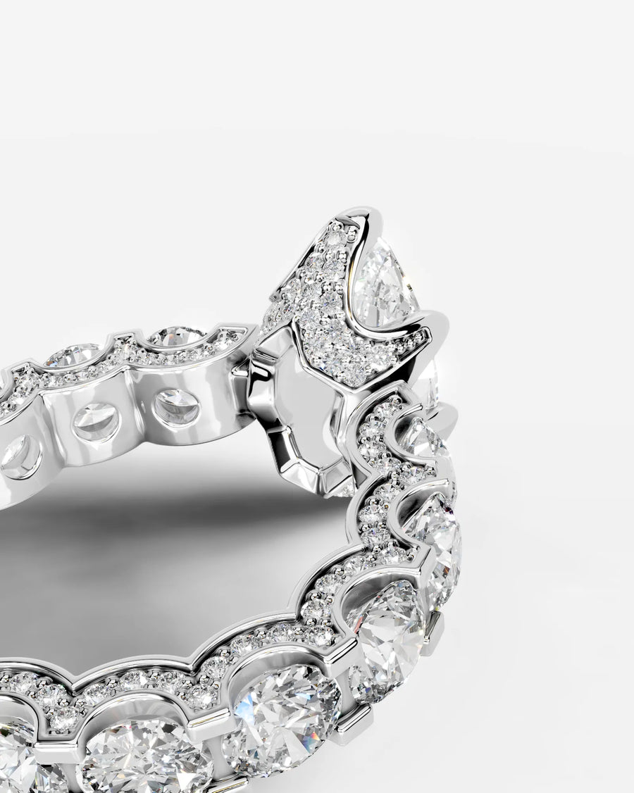 Woong (Marquise) 14k White Gold 002