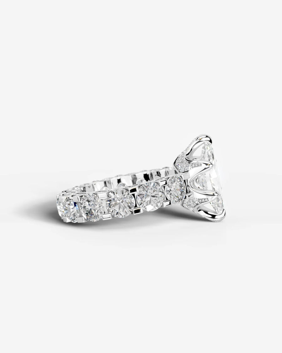 Woong (Marquise) 14k White Gold 003