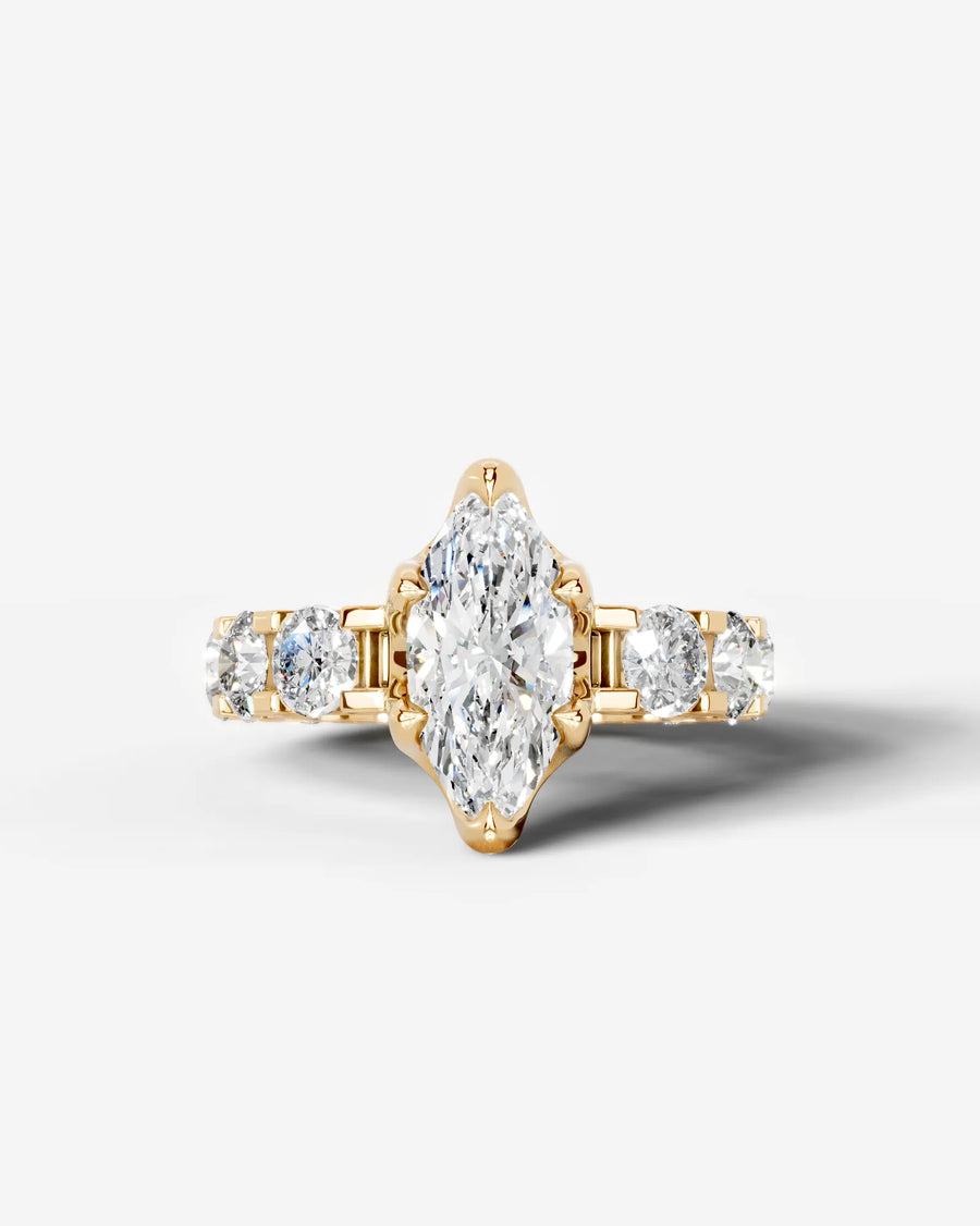 Woong (Marquise) 18k Yellow Gold 001
