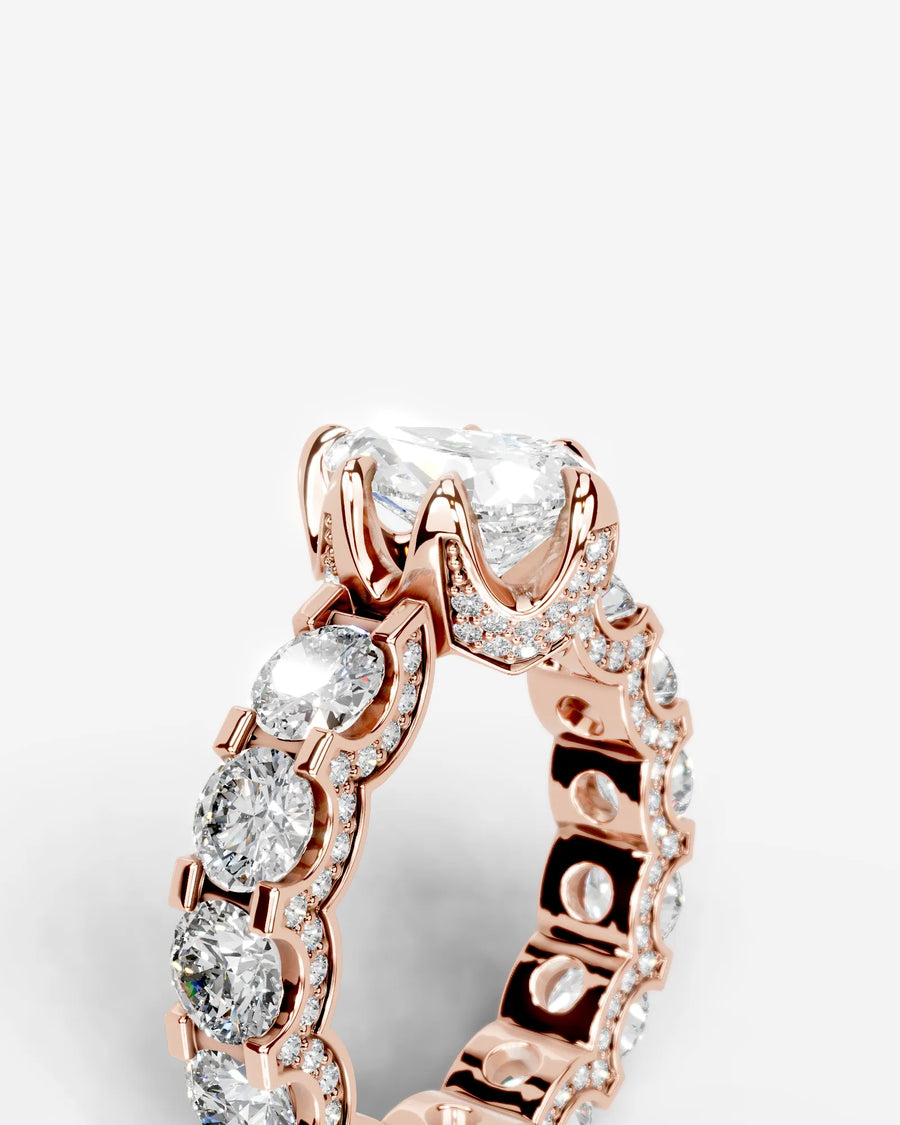 Woong (Pear) 14k Rose Gold 005