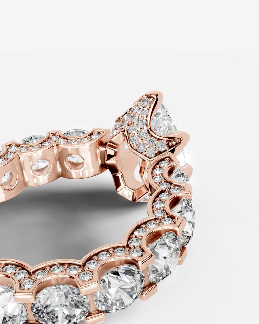 Woong (Pear) 14k Rose Gold 002