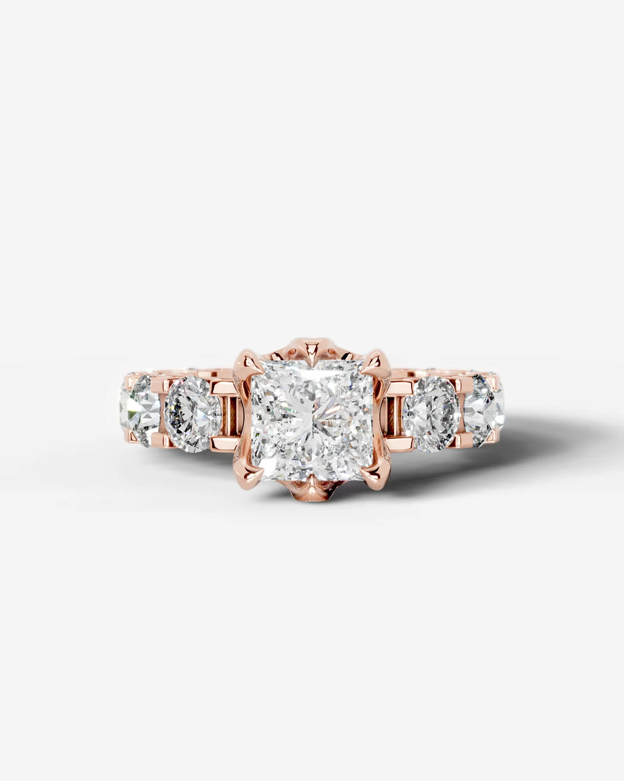 Woong (Princess) 14k Rose Gold 001