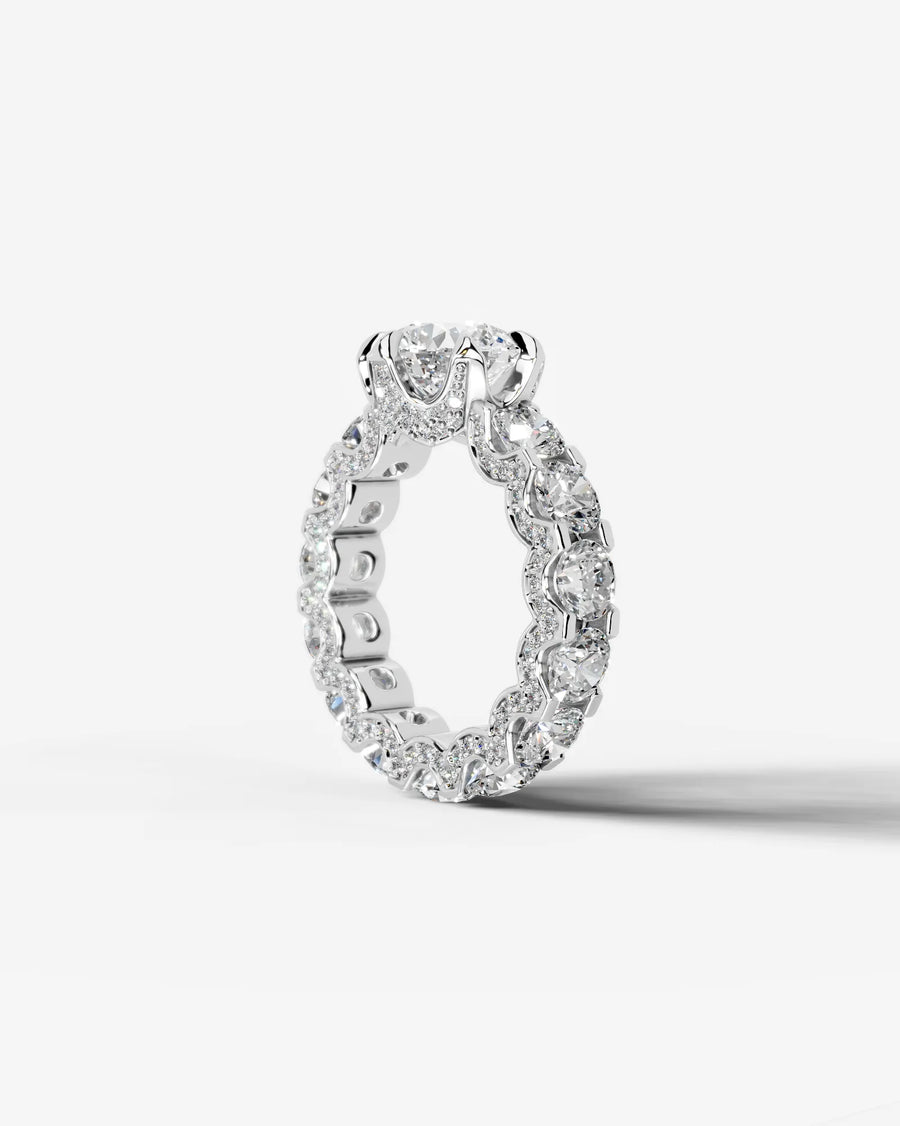 Woong (Round) 14k White Gold 004