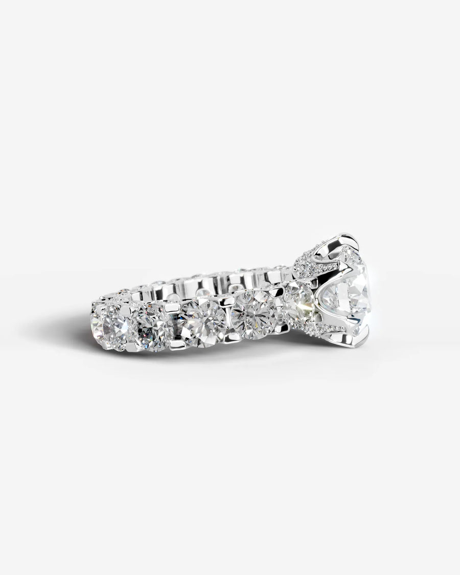 Woong (Round) 14k White Gold 003