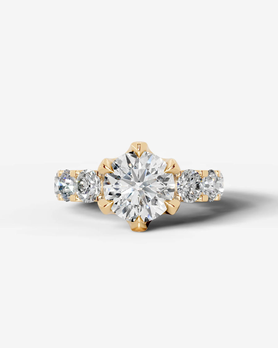 Woong (Round) 14k Yellow Gold 001