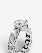 Woong (Cushion) 14k White Gold 005