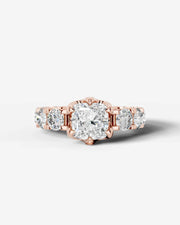 Woong (Cushion) 14k Rose Gold 001