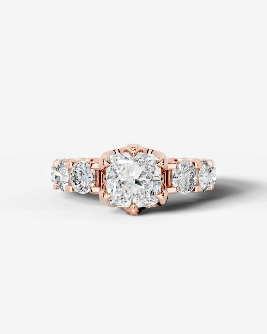 Woong (Cushion) 14k Rose Gold 001