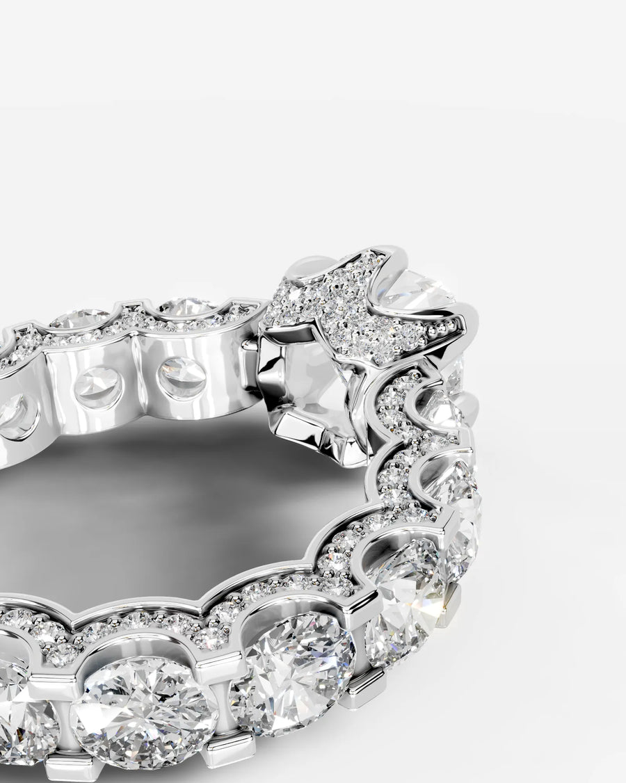 Woong (Cushion) 18k White Gold 002