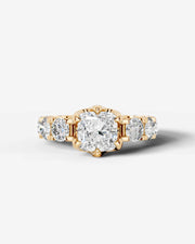 Woong (Cushion) 14k Yellow Gold 001