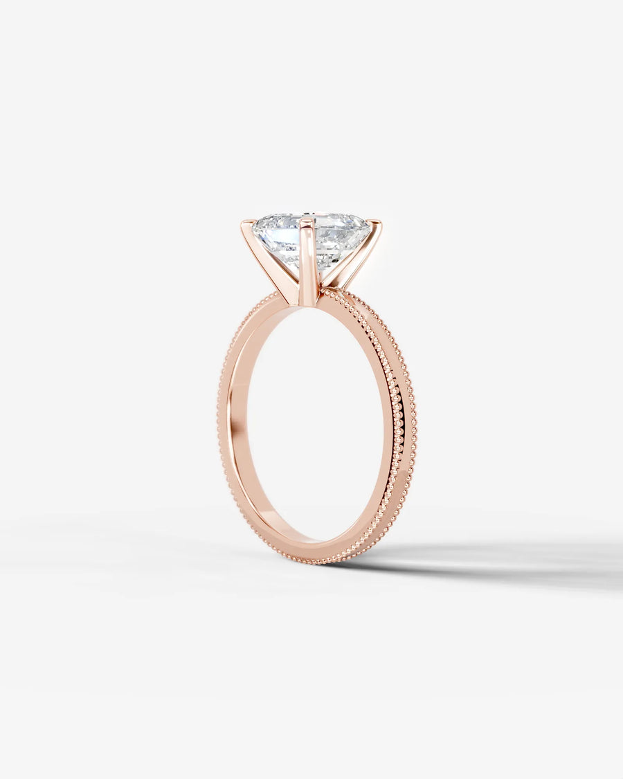 Maria (Asscher) 14k Rose Gold 004