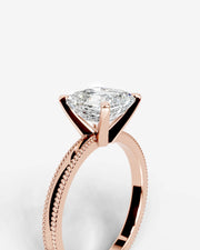 Maria (Asscher) 14k Rose Gold 005