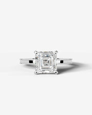 Maria (Asscher) 14k White Gold 001