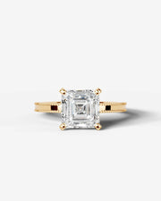 Maria (Asscher) 14k Yellow Gold 001