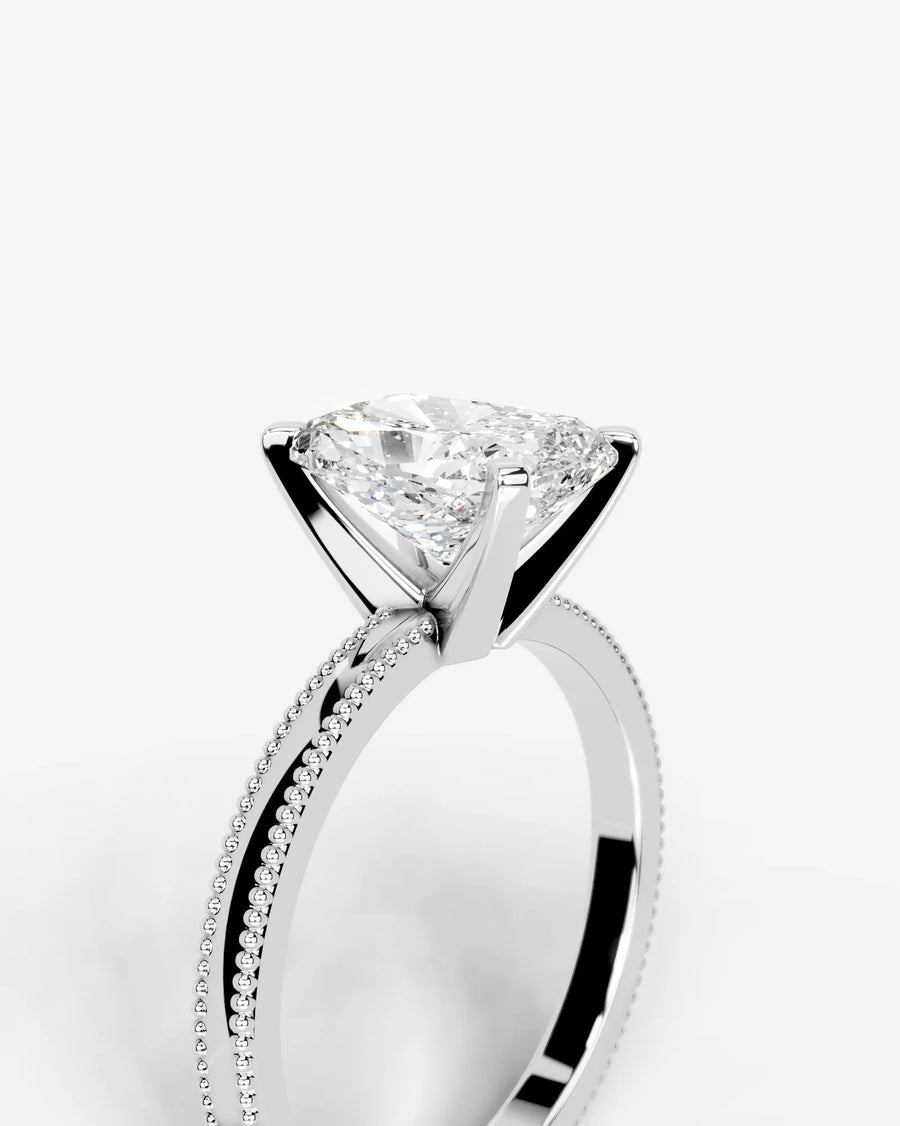 Maria (Elongated Cushion) 18k White Gold 005