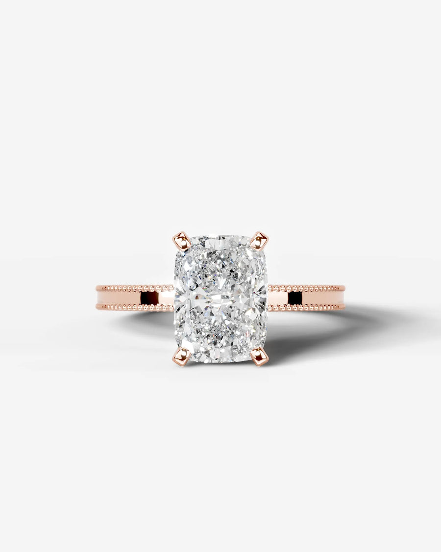 Maria (Elongated Cushion) 14k Rose Gold 001