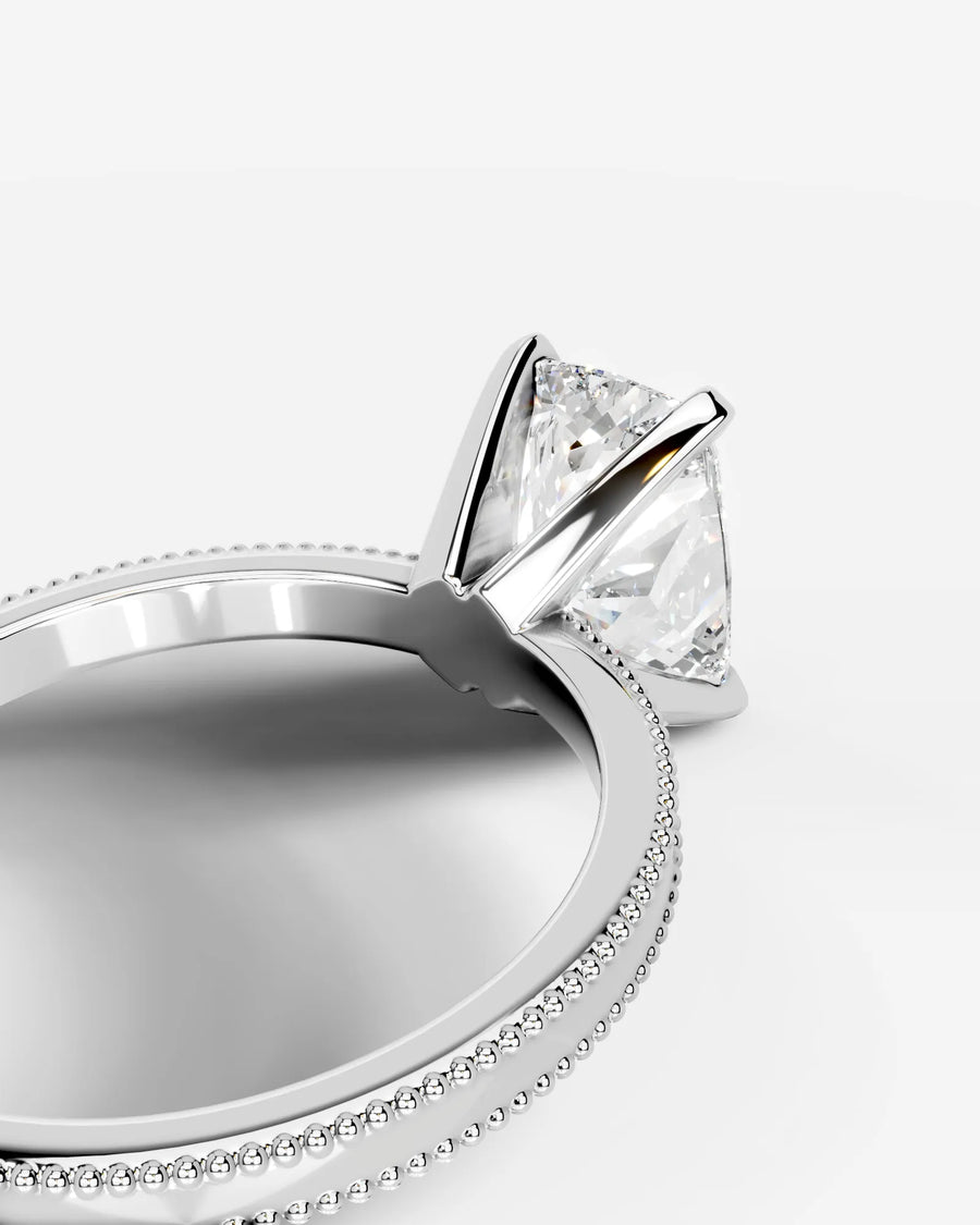 Maria (Elongated Cushion) 14k White Gold 002