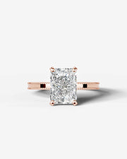 Maria (Elongated Radiant) 14k Rose Gold 001