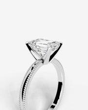 Maria (Emerald) 18k White Gold 005