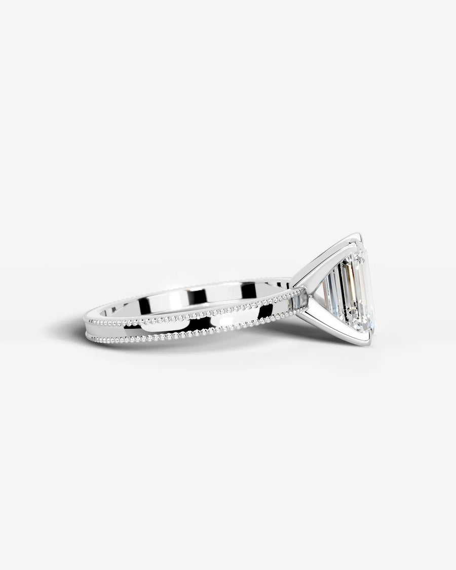 Maria (Emerald) 14k White Gold 003