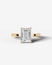 Maria (Emerald) 14k Yellow Gold 001